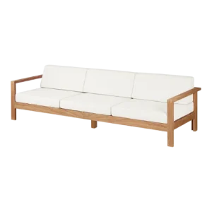 Linear 3 zits bank teak