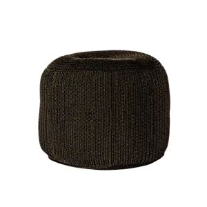Otto footstool charcoal