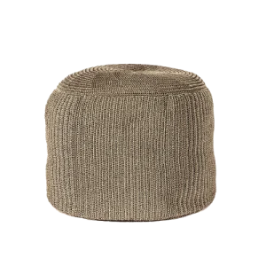 Otto footstool taupe